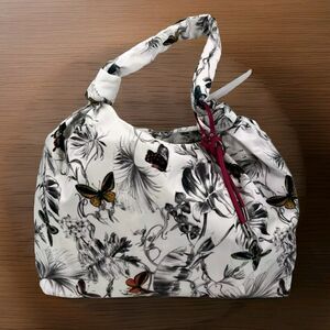 INC INTERNATIONAL NYLON BOHO BUTTERFLY TOTE SHOULDER BAG SATCHEL